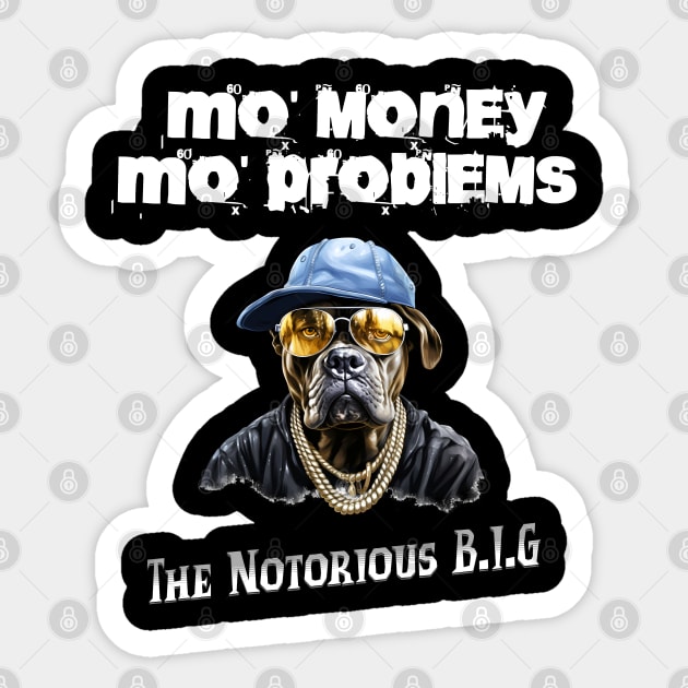 Hip-Hop Pup: Swagger, Beats, and Street Style Sticker by Steve
